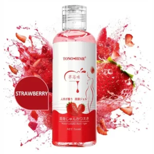 1 Piece Strawberry Lubricant Gel 100ml - Tono Hime